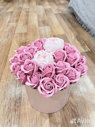 Букет цветов из мыла