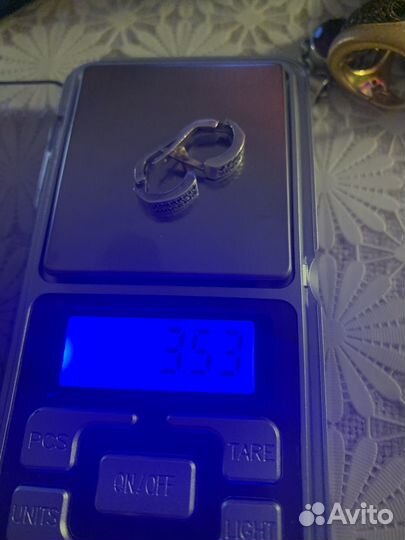 Серьги серебро925