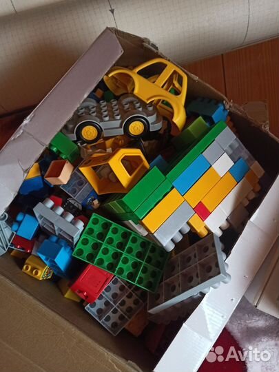 Lego крупное. Больша коробка
