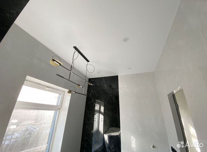 Натяжные потолки. Замер в день обращения