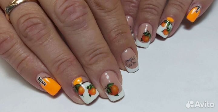 Маникюр, педикюр, наращивание ногтей