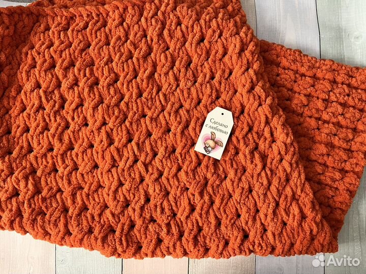 Плед детский плюшевый