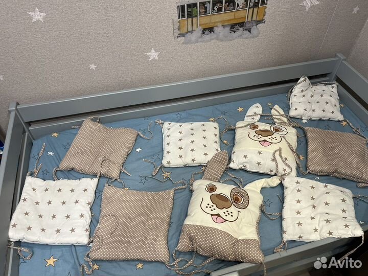 Бортики в детскую кроватку