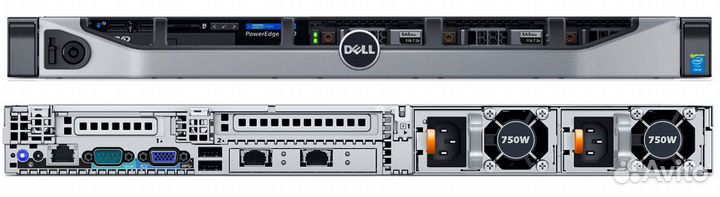 Сервер dell R630 (8x2,5”) 2004005