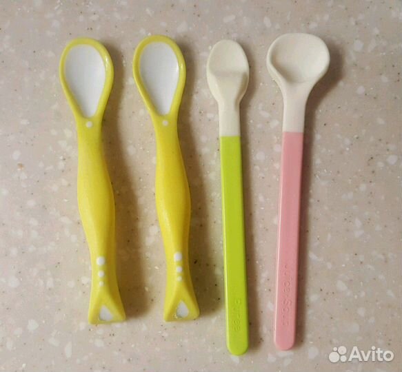 Ложки для прикорма детские силиконовые