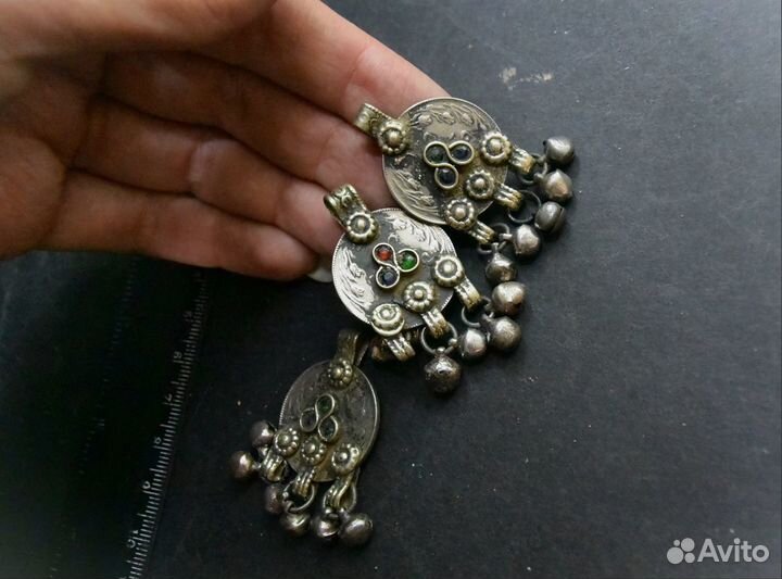 Подвеска кулон из старой монеты винтаж бохо ретро
