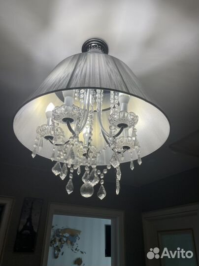 Люстра и 2 бра