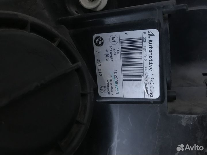 Фара передняя правая BMW X5 е70 63117289002