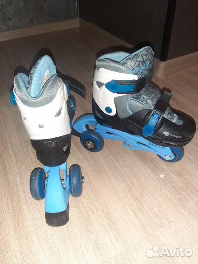 Роликовые коньки детские раздвижные