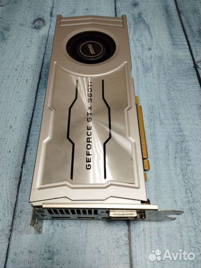 Видеокарта MSI GTX 980 TI 6gb