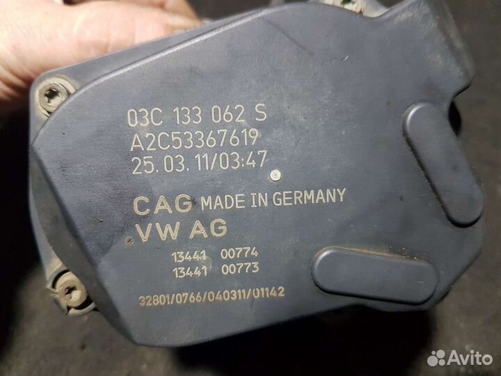 Дросельная заслонка 1.4 cax TSI Volkswagen golf