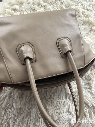 Сумка бежевая