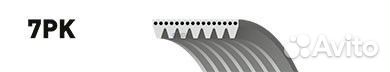 Ремень поликлиновый 7PK1440 Gates