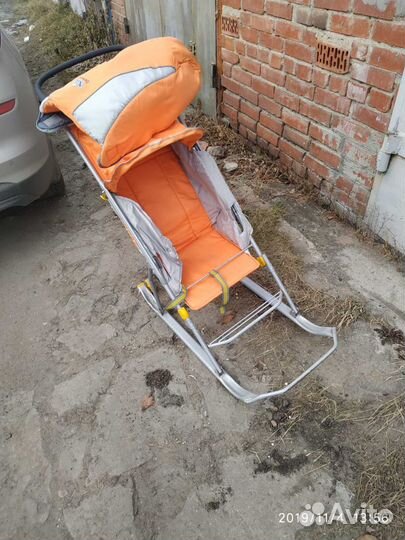 Санки-коляска