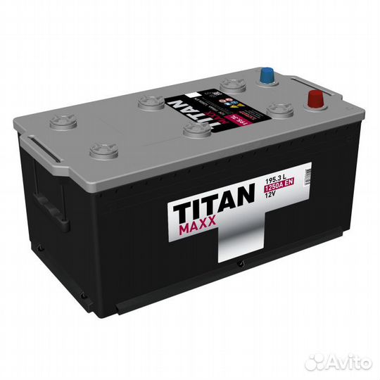 Аккумулятор Titan Maxx 190Ah 1200A euro