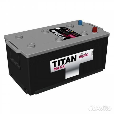 Аккумулятор Titan Maxx 190Ah 1200A euro