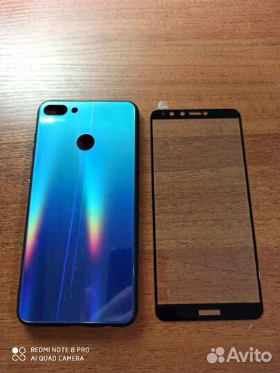 Бампер и стекло на Huawei y9 2018