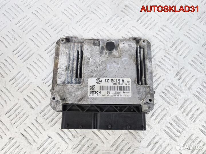 Блок эбу VW Passat B6 2.0 BMP 03G906021NK Дизель