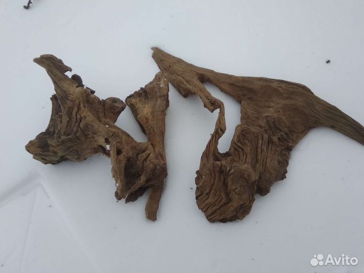 Все для аквариума коряги