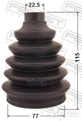 Пыльник шрус наружный (77x117x22.5) комплект (N