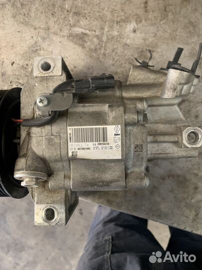 Компрессор кондиционера рено сандеро