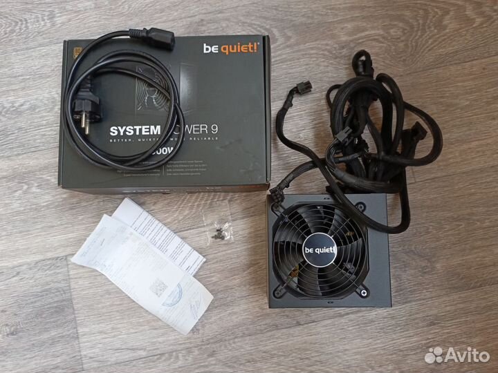Блок питания be quiet system power 9 600W