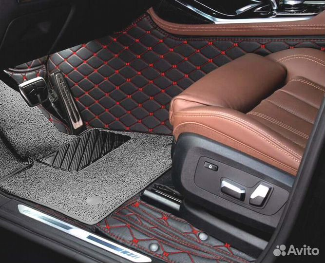 3D Коврики Nissan из Экокожи