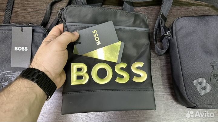 Boss сумка мужская оригинал