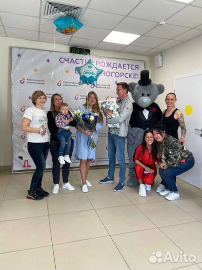 Мишка тедди на праздник