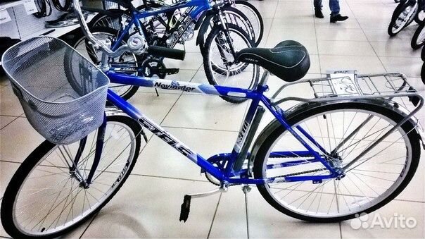 Велосипед Stels navigator 300 с корзиной