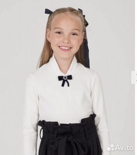 Школьная форма блузка водолазка Choupette 146р