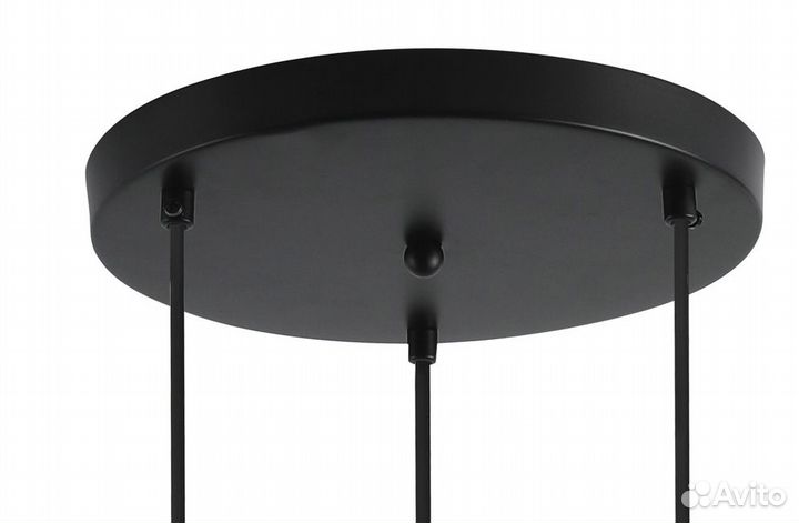 Люстра подвесная на 3 лампы 74721/3P black новая