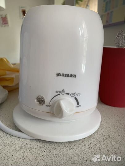 Подогреватель и стерелизатор для бутылочек maman