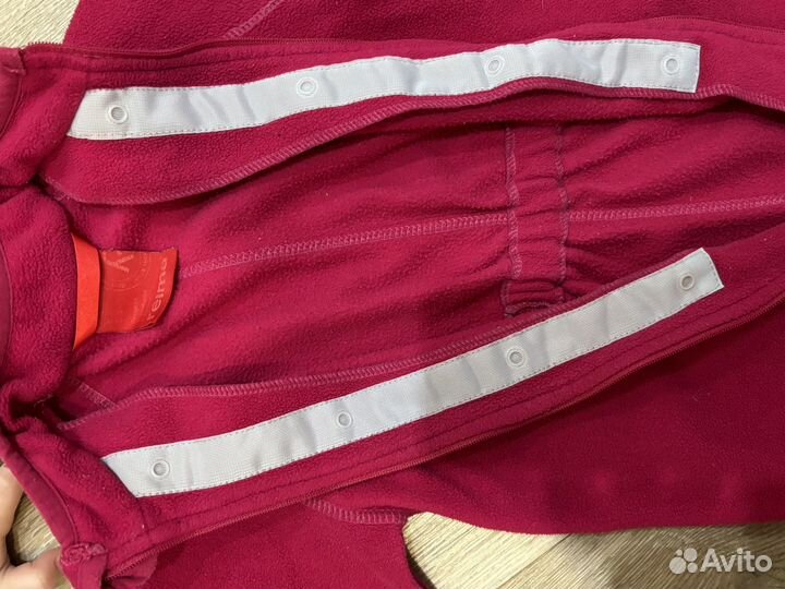 Флисовый комбинезон поддева 86