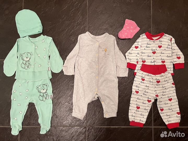 Вещи пакетом 3-6 месяцев