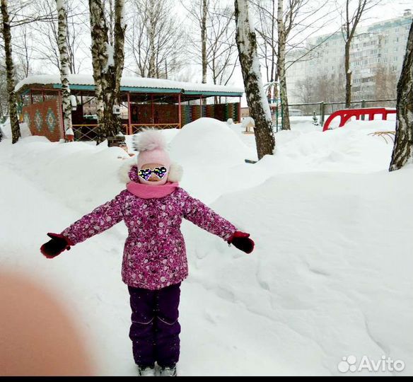 Шапка шлем зимняя для девочки Angel 52 - 54