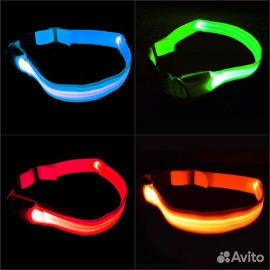 Светящийся ошейник для собак
