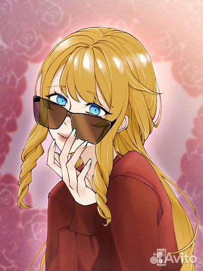 Стилизованный рисунок на заказ/арт в 2Д