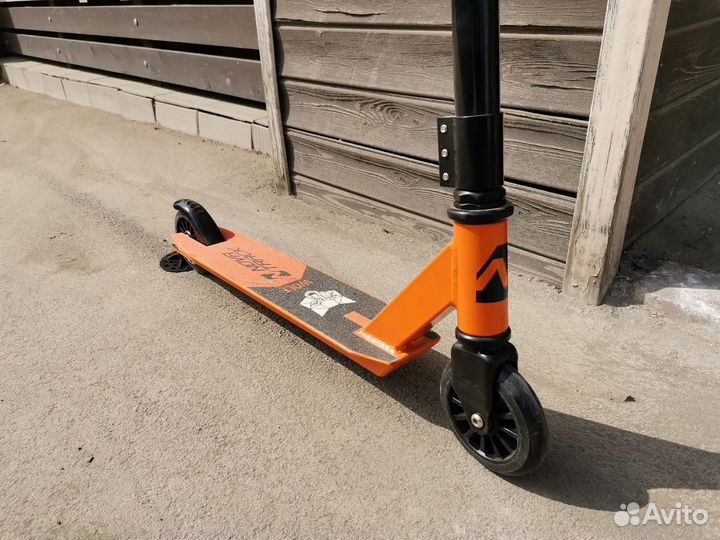 Самокат трюковой wolf 110 оранжевый