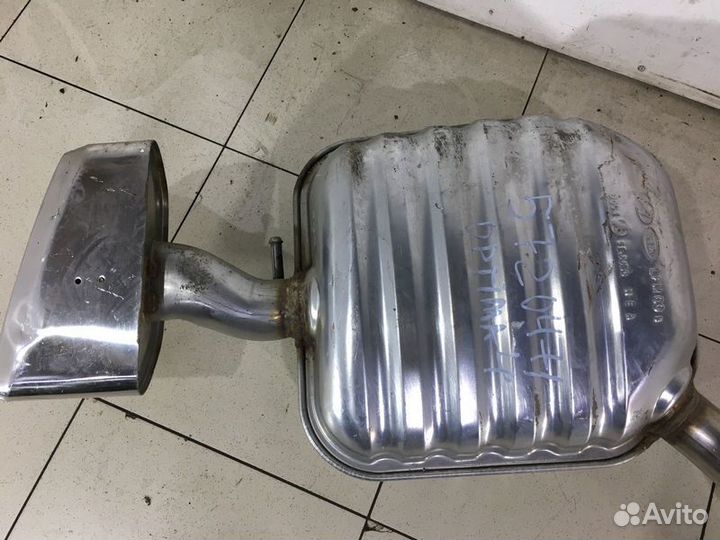 Задняя банка глушителя Киа