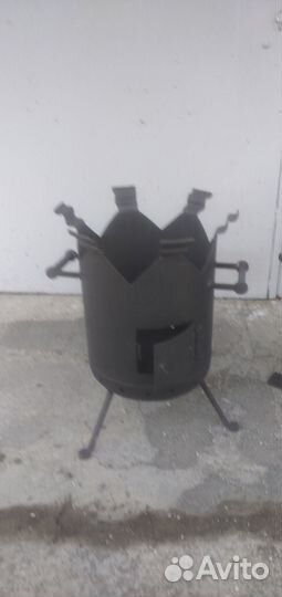 Очаг печь под казан.(Без торга, своя д-ка) 8-26 л