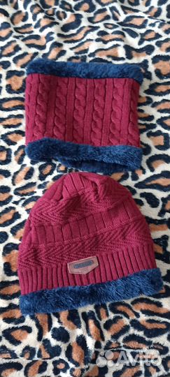 Комплект детский :шапка и снуд
