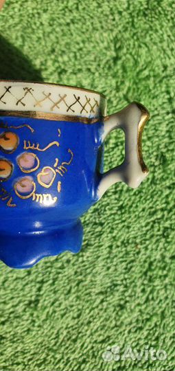 Чашка кофейная 1920 е годы, РСФСР- Мосстеклофарфор