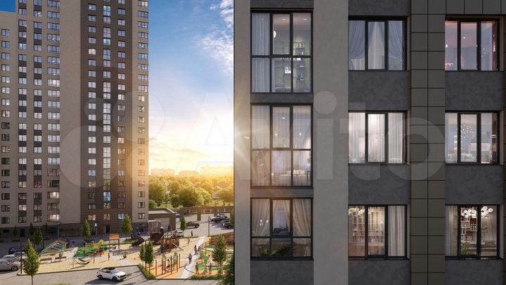 3-к. квартира, 89,1 м², 10/25 эт.