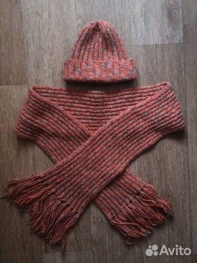 Комплект шапка и шарф