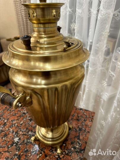 Самовар 7 литров с Гербом