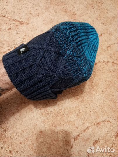 Женская шапка, Adidas climaheat, размер 56-57