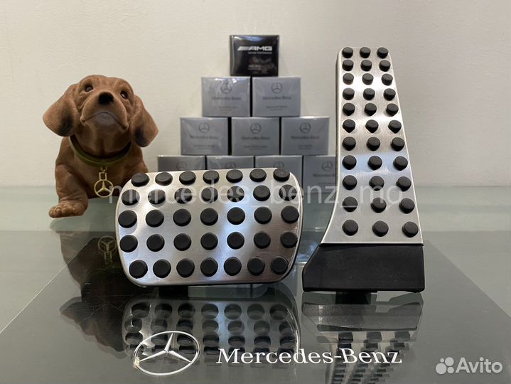 Накладки на педали AMG Мерседес Бенц