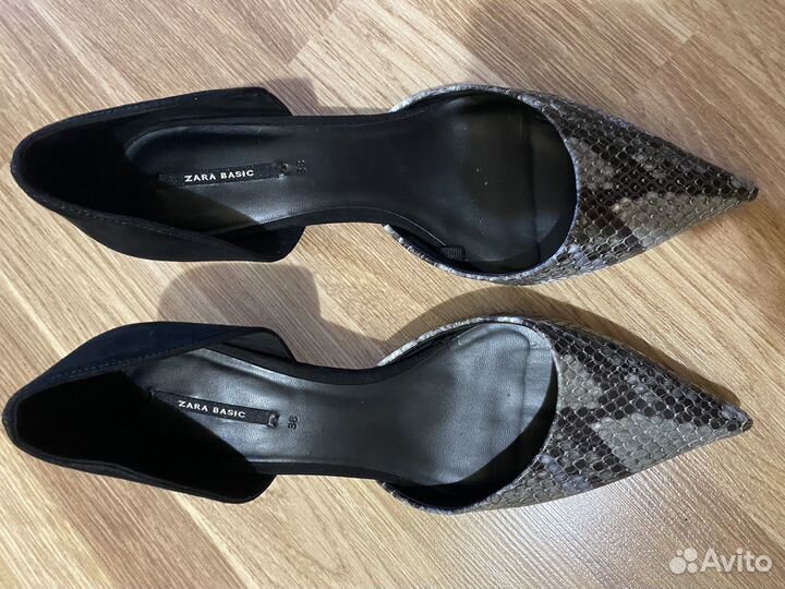 Туфли Corso Como 39, Zara 38