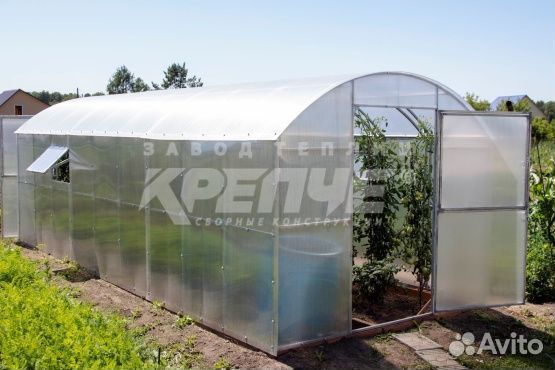Теплица Прямые стенки Люкс 3х6 (высота 2.10)